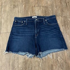 Madewell Curvy Highrise Denim Shorts - 36 x 4” Inseam